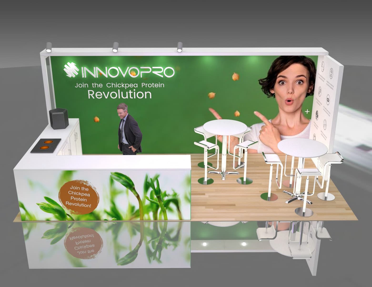 Trade show exhibit rental company Orlando — full-service exhibit design, graphics printing, and installation for OCCC and all venues