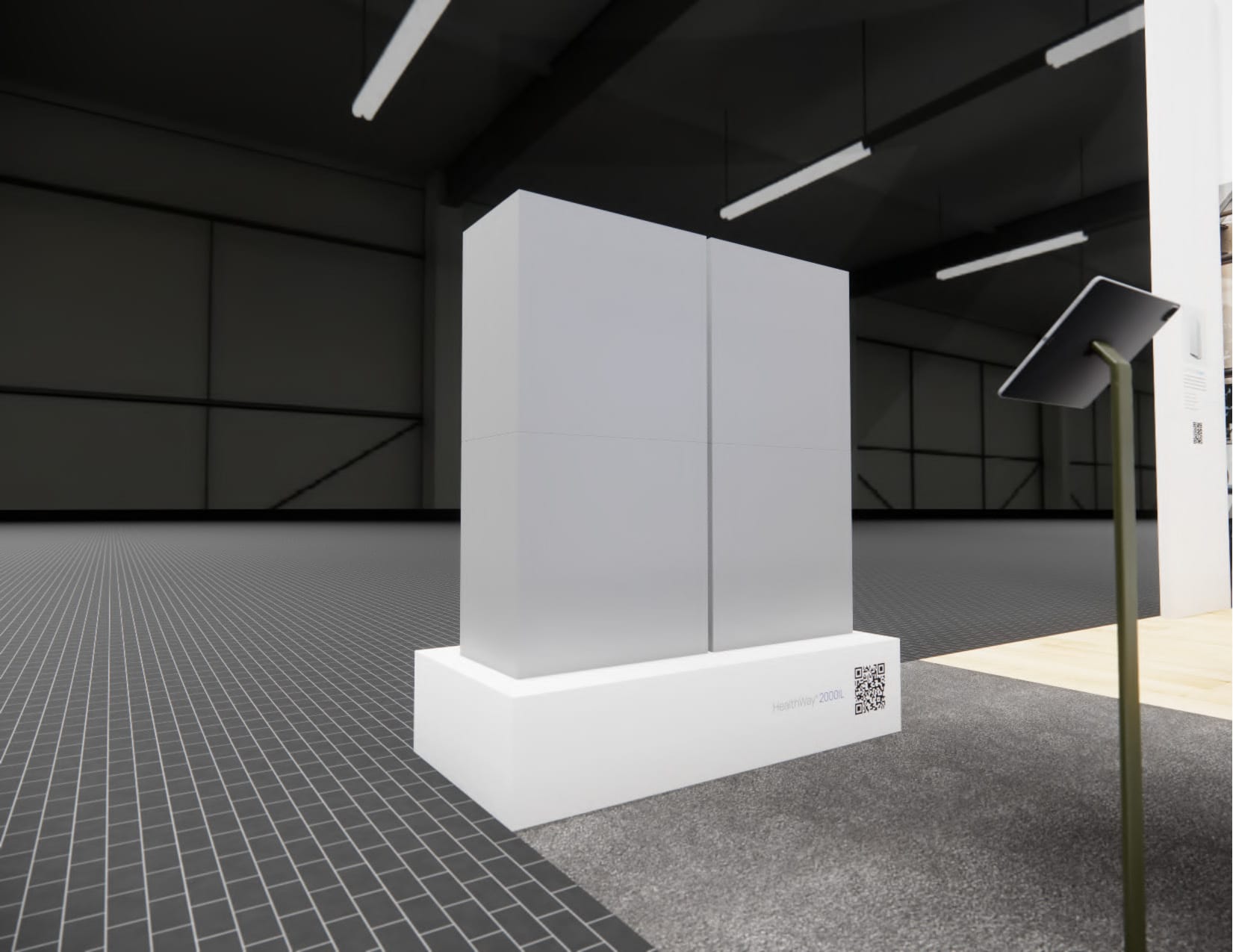 20×20 island trade show stand rental Orlando — custom island exhibit build